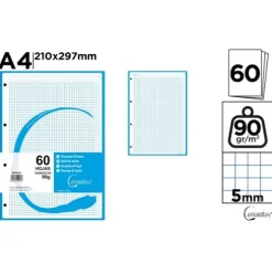 Recambio A4 90g/m2 60H