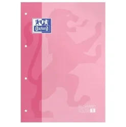Recambio Oxford Tapa Blanda 80H Rosa