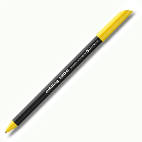Rotulador EDDING 1200 Amarillo