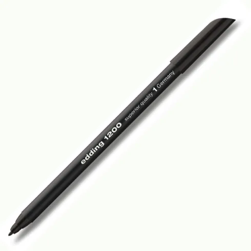 Rotulador EDDING 1200 Negro