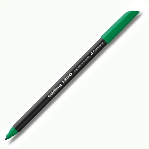 Rotulador EDDING 1200 Verde