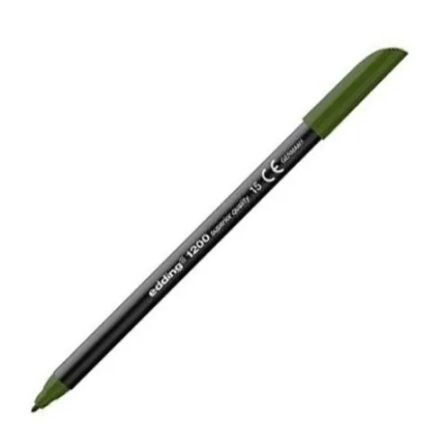 Rotulador EDDING 1200 Verde Oliva