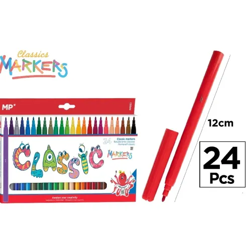 Rotuladores Colores Clásicos 24U