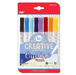 Rotulador Mágico Out Liner Doble Línea 8u