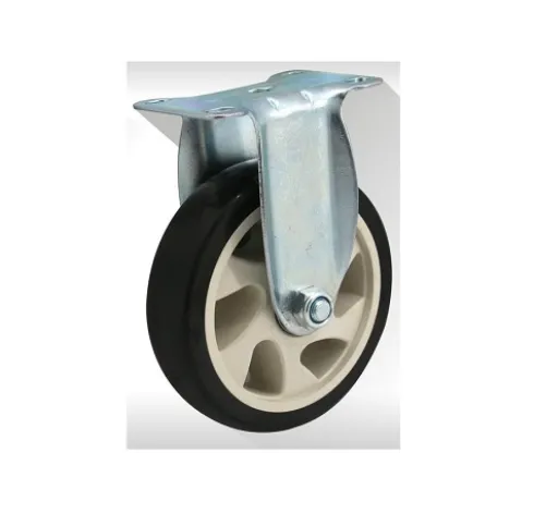 Rueda Con Pletina PU/PVC