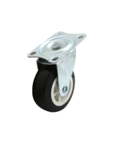 Rueda Con Pletina PU/PVC
