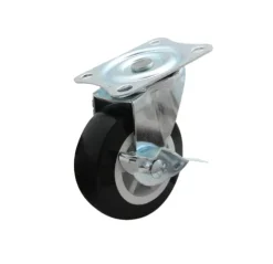 Rueda PU/PVC Con Freno