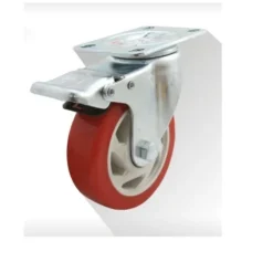 Rueda PU/PVC Con Freno