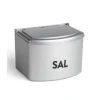 Salero Con Tapa PP Plata