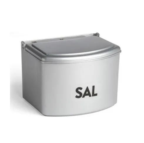 Salero Con Tapa PP Plata