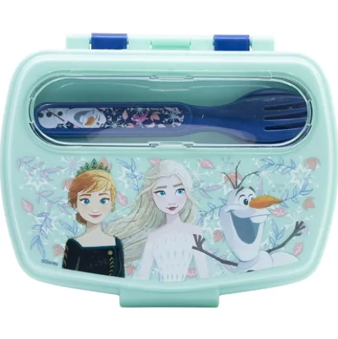 Sandwichera con Cubiertos Frozen Snow Tale