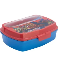 Sandwichera con Cubiertos Spiderman Moving Target