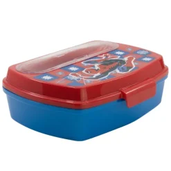 Sandwichera con Cubiertos Spiderman Arachnid Grid