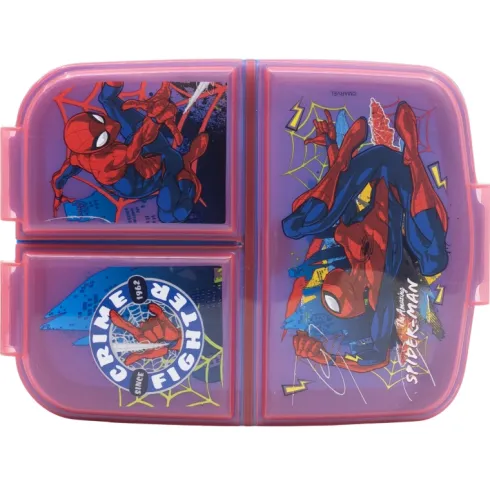 Sandwichera Múltiple Spiderman Moving Target