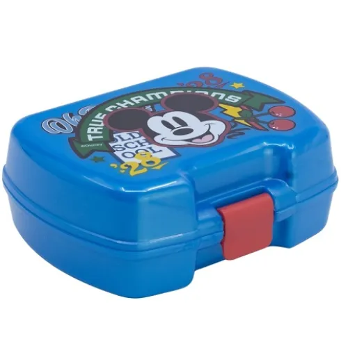 Sandwichera Snack Mickey True Champions