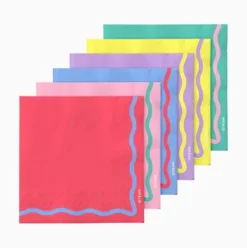 Servilletas Colores Surtidos 33x33cm