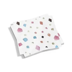 Servilletas Confeti Colores 20uds