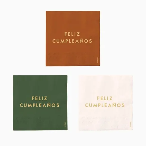 Servilletas Cumple 33x33cm Surt