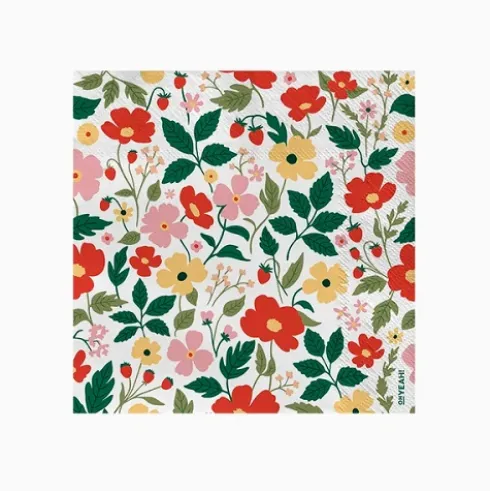 Servilletas Flor Color 33x33cm