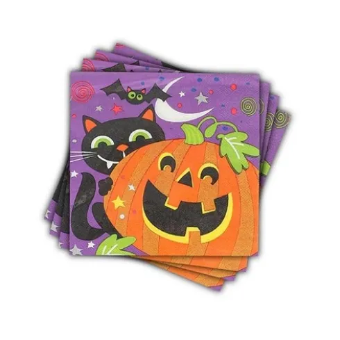 Servilletas Halloween Print 33x33cm