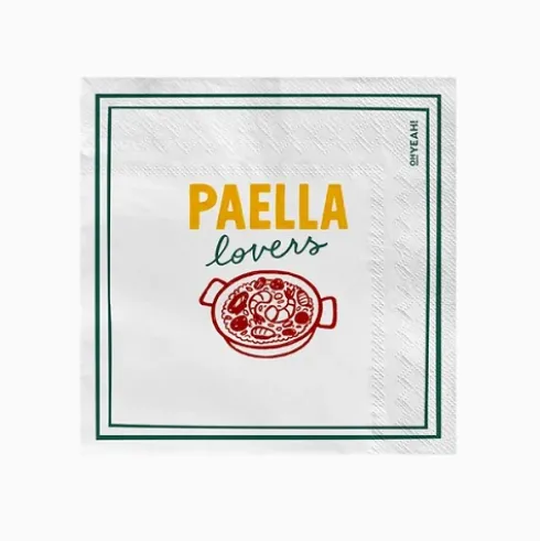 Servilletas Paella 33x33cm