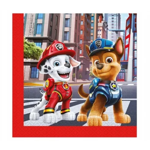 Servilletas Paw Patrol 33x33cm