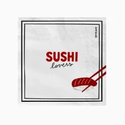 Servilletas Sushi 33x33cm