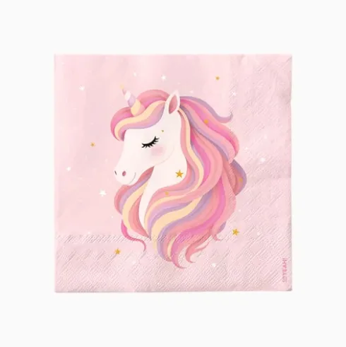Servilletas Unicornio Baby 33x33cm