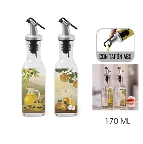 Set 2 Aceitera Vidrio 170ml