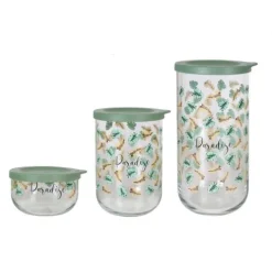 Set 3 Botes C/Tapa Paradise