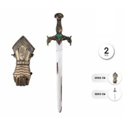 Set Caballero Espada y Guante