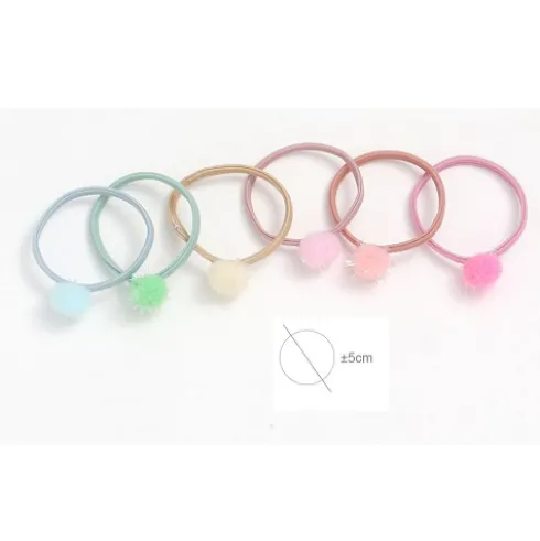 Set Coleteros Gomas Colores 6pcs