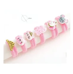 Set Coleteros Infantiles Rosa 6pcs