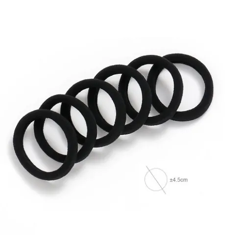Set Coleteros Negro 4.5cm 6pcs