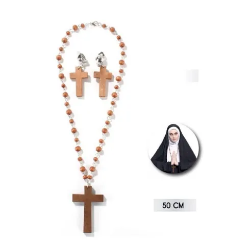 Set Collar y Pendientes Monja