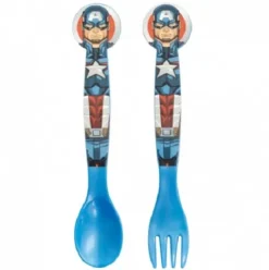 Set 2 Cubiertos PP Avengers Heraldic Army