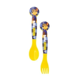 Set 2 Cubiertos PP Paw Patrol Boy Rescue Pups