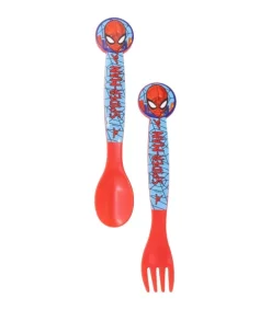 Set 2 Cubiertos PP Spiderman Mob Rules