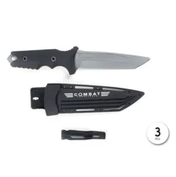 Set Cuchillo Militar Con Funda