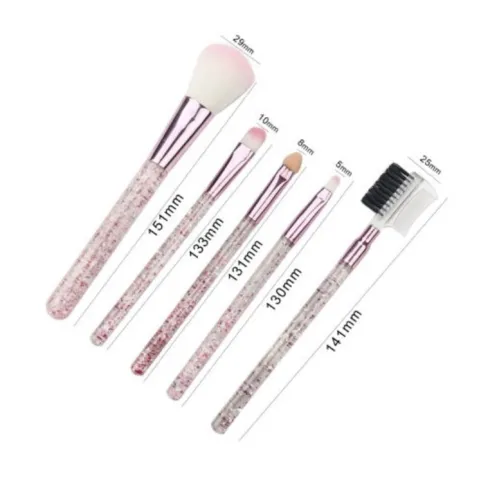 Set De Brocha De Maquillaje 5pcs