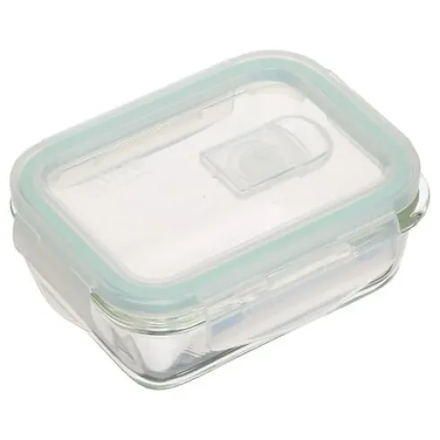 Set de 3 Fiambreras Rectangulares Clipeat+Vidrio