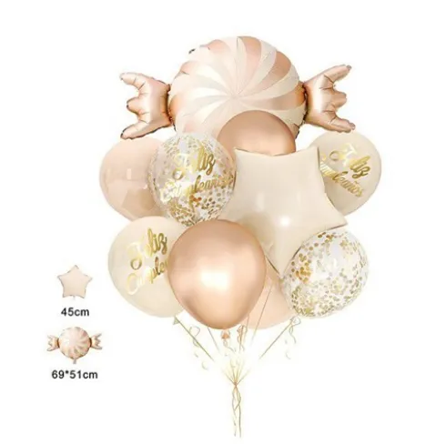 Set de Globos Caramelo 10pcs