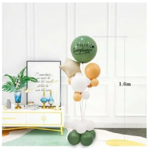 Set de Globos Con Soporte 23pcs