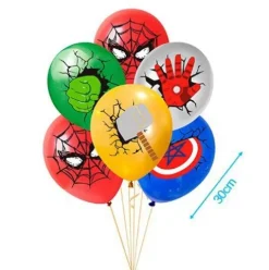 Set de Globos Spider 6pcs