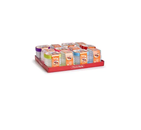 Set 4 Fiambreras 220ml
