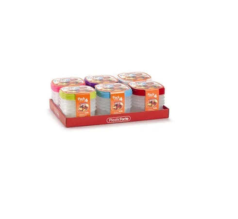 Set 4 Fiambreras 350ml