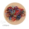 Set Gomas Elásticas Multicolor 160pcs