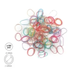 Set Gomas Elásticas Multicolor 160pcs