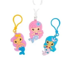 Set 3 Juguetitos Para Piñata Llaveros Sirena