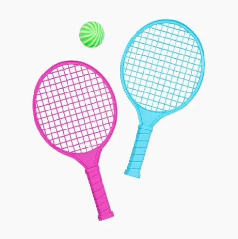 Set 2 Juguetitos Para Piñata Raquetas con Pelota